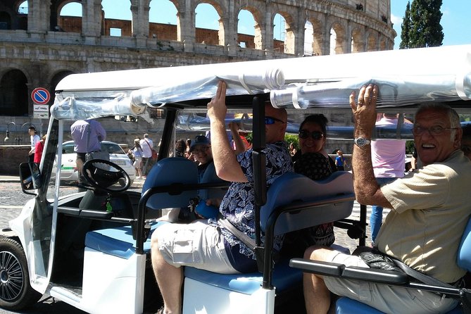 Rome on a Golf Cart Semi-Private Tour Max 6 | With Private Option - Tour Inclusions