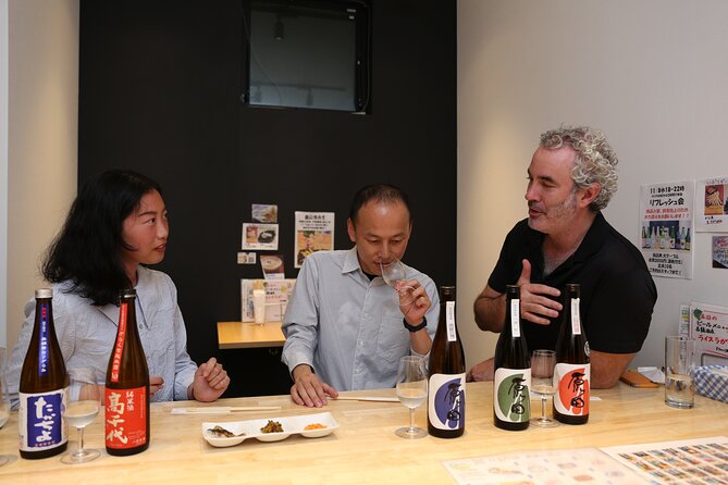 Sake Tasting in Central Kyoto - Included and Not Included