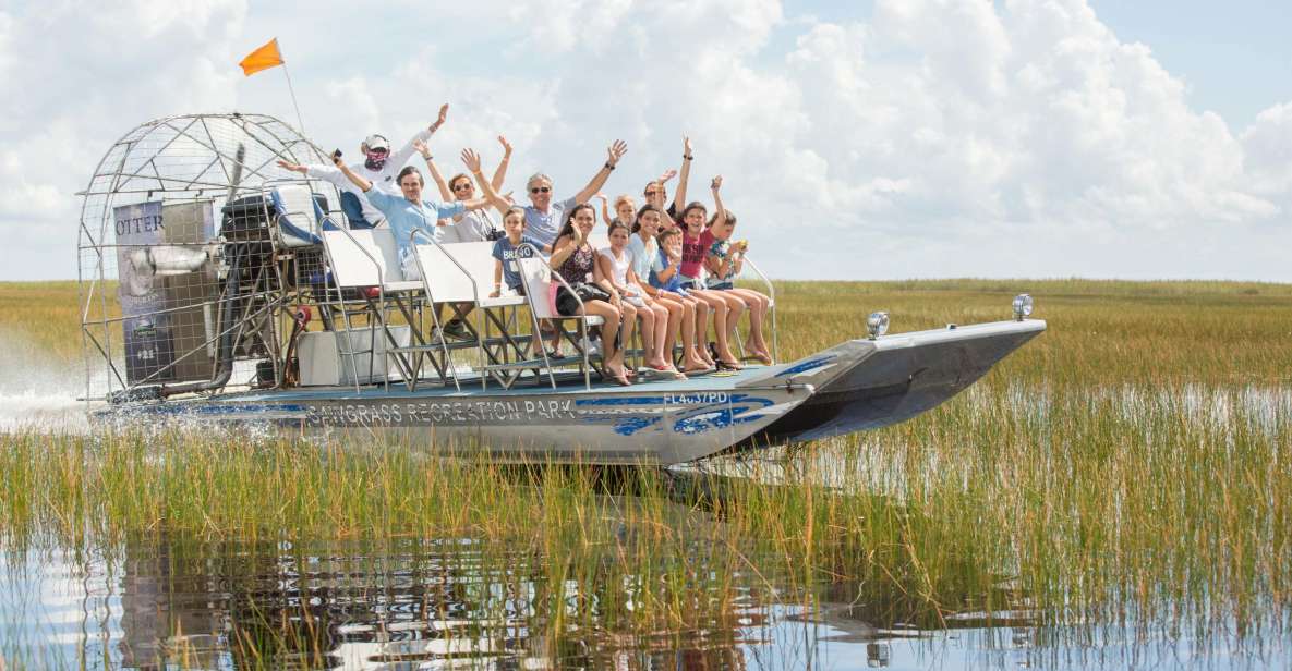 Sawgrass Park: Private 1-Hour Airboat Adventure Tour - Wildlife Sightings