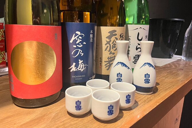 Small Group Guided Sake Tasting Experience in Tsukiji, Near Ginza - Tasting Experience Details