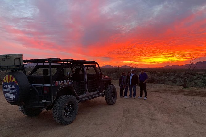 Sonoran Desert Jeep Tour at Sunset - Scenic Route Highlights