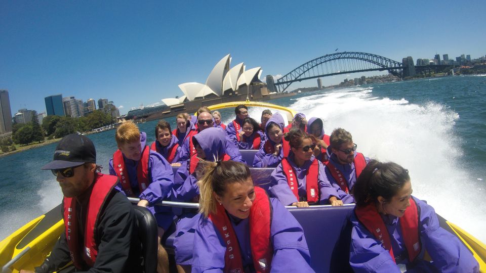 Sydney Harbour: 45-Minute Extreme Adrenaline Rush Ride - Booking Details