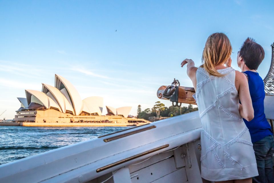 Sydney: Tall Ship Harbour Twilight Dinner Cruise - Highlights
