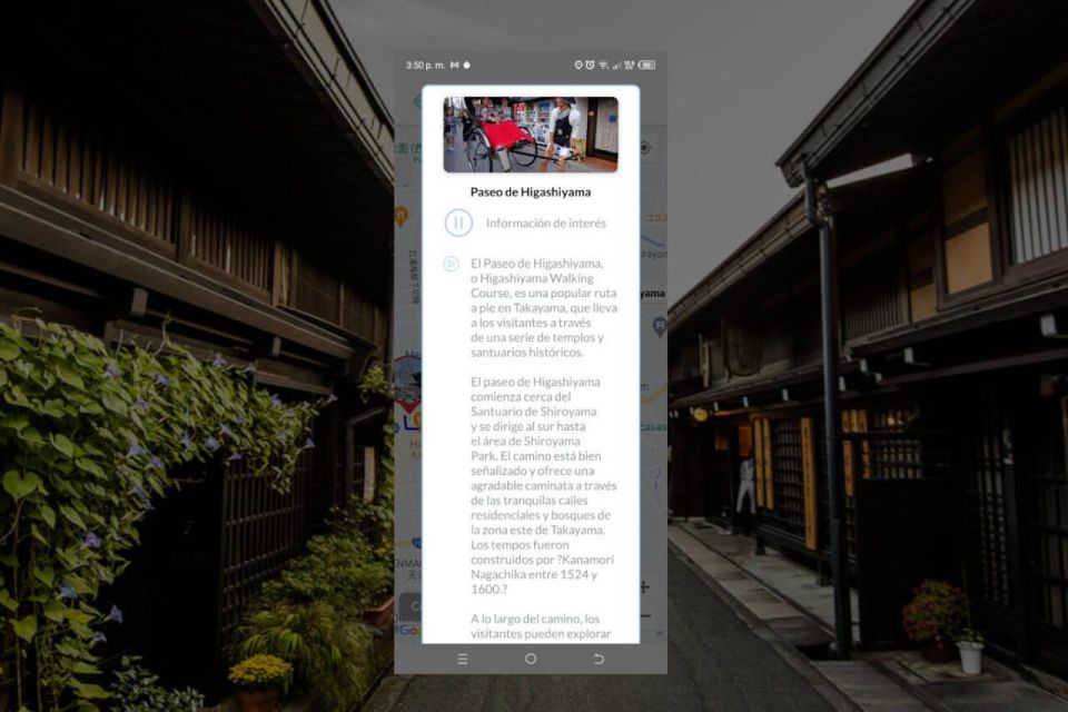 Takayama Self-Guided Tour App With Multi-Language Audioguide - Highlights of the Takayama Tour