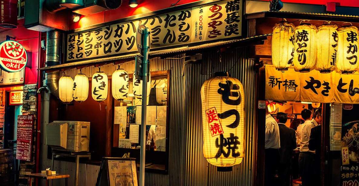 Tokyo: 3-Hour Food Tour of Shinbashi at Night - Tour Highlights