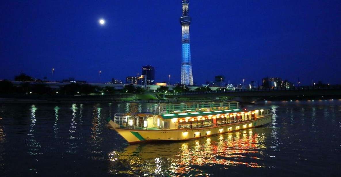 Tokyo Bay: Traditional Japanese Yakatabune Dinner Cruise - Dining Experience on the Yakatabune