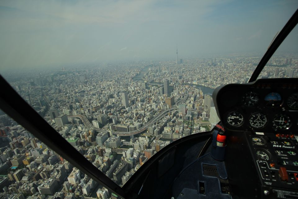 Tokyo: Guided Helicopter Ride With Mount Fuji Option - Helicopter Cruise Options