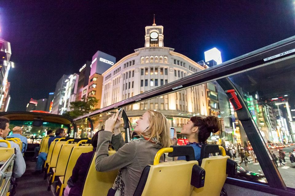 Tokyo: Hop-On Hop-Off Sightseeing Bus Ticket - Three Sightseeing Routes Offered