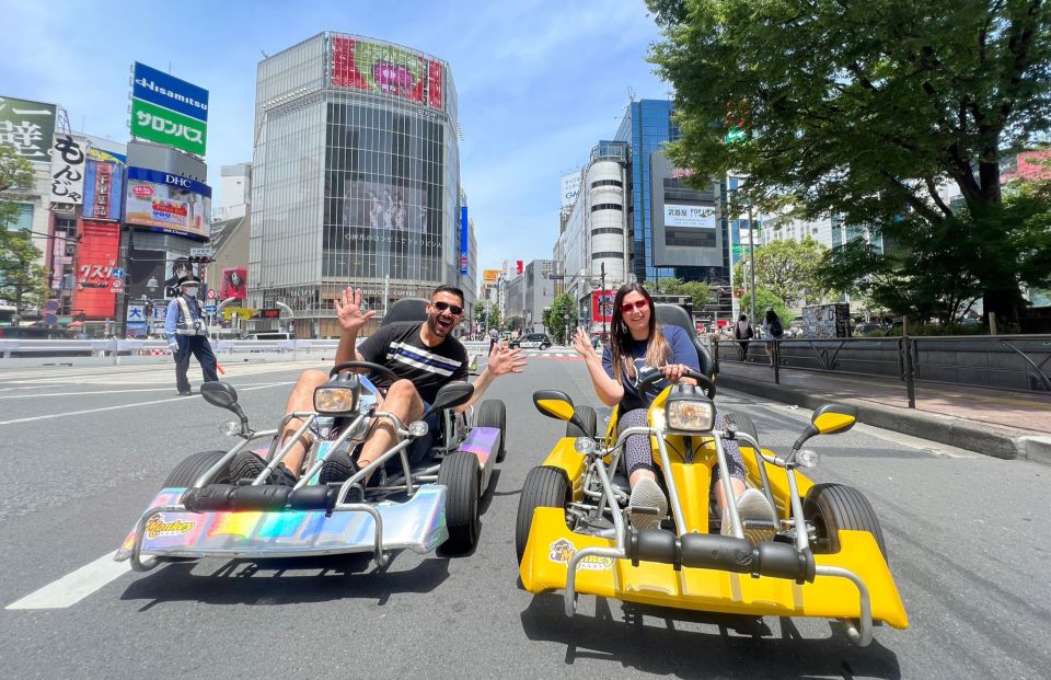 Tokyo: Shibuya Crossing, Harajuku, Tokyo Tower Go Kart Tour - Iconic Locations Visited on the Tour