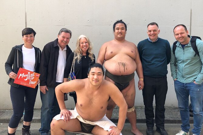 Tokyo Skytree Town Sumo Wrestlers Morning Practice Tour - Photographing Sumo Wrestlers