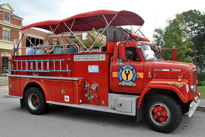 Vintage Fire Truck Sightseeing Tour of Portland Maine - Tour Inclusions