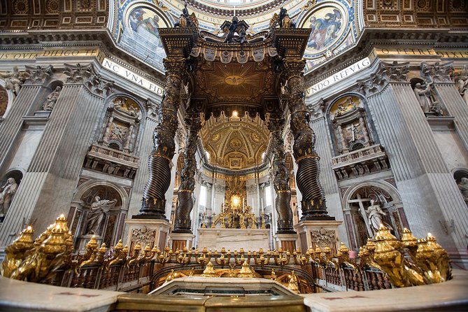 VIP Vatican, Sistine Chapel & Basilica Tour With Vatican Grottoes - Whats Included