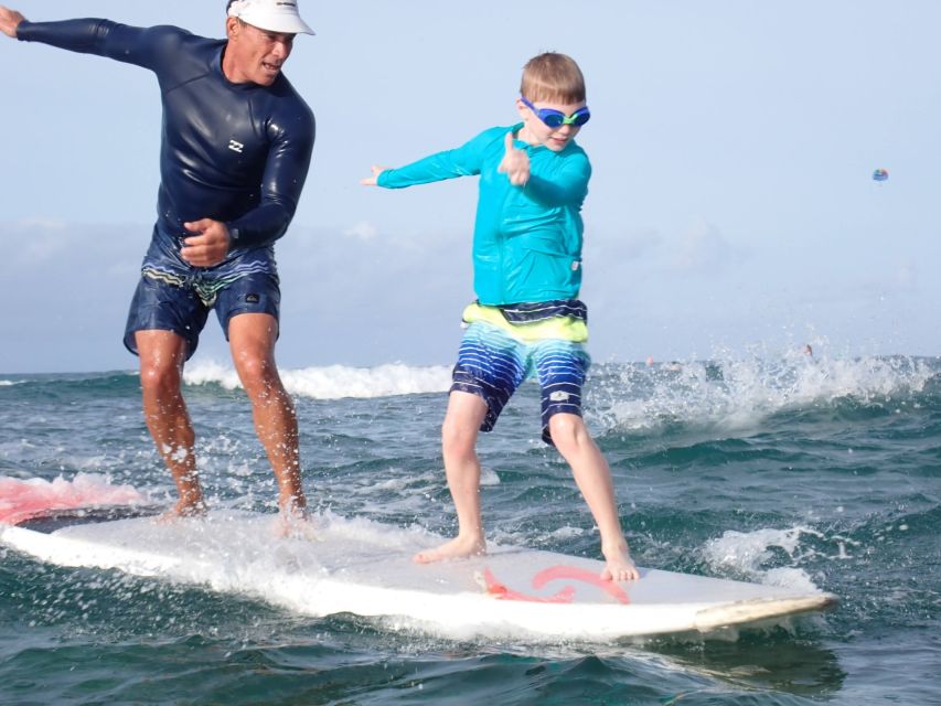 Waikiki: 2-Hour Private or Group Surfing Lesson for Kids - Lesson Details and Instruction