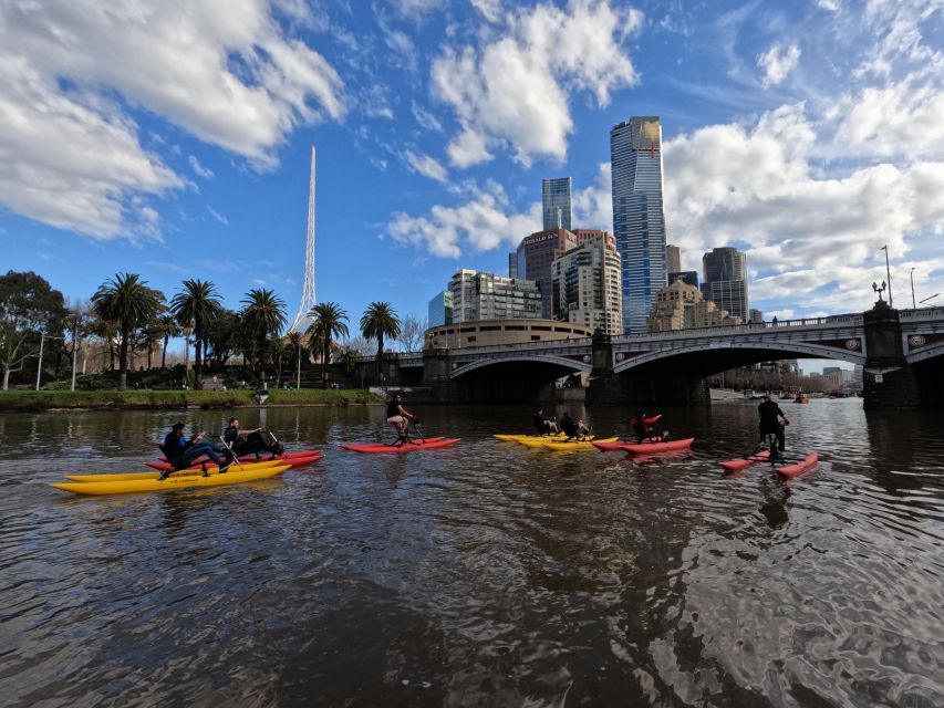 Yarra River, Melbourne Waterbike Tour - Pricing and Duration