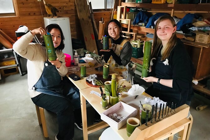 Bamboo LED Lantern Making Experience in Kyoto Arashiyama - Accessibility and Transportation