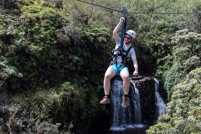 Big Island Zipline Over Kolekole Falls - Booking Information