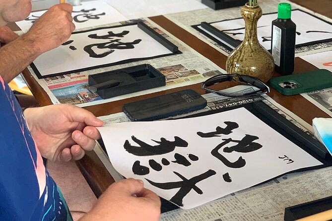 Calligraphy Class for Beginners in a Century-old Japanese House - Activity Ending and Return