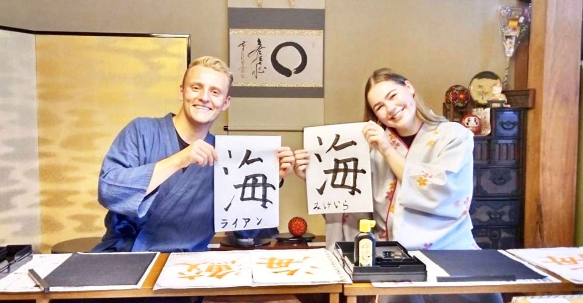 Calligraphy Experience With Simple Kimono in Okinawa - Inclusion and Exclusions