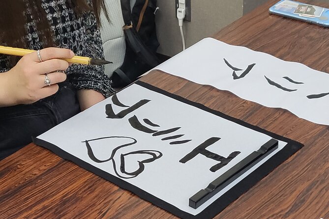 Calligraphy Workshop in Namba - Whats Included