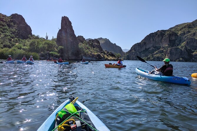 Canyon & Cliffside Kayaking on Saguaro Lake - Meeting Point and Schedule