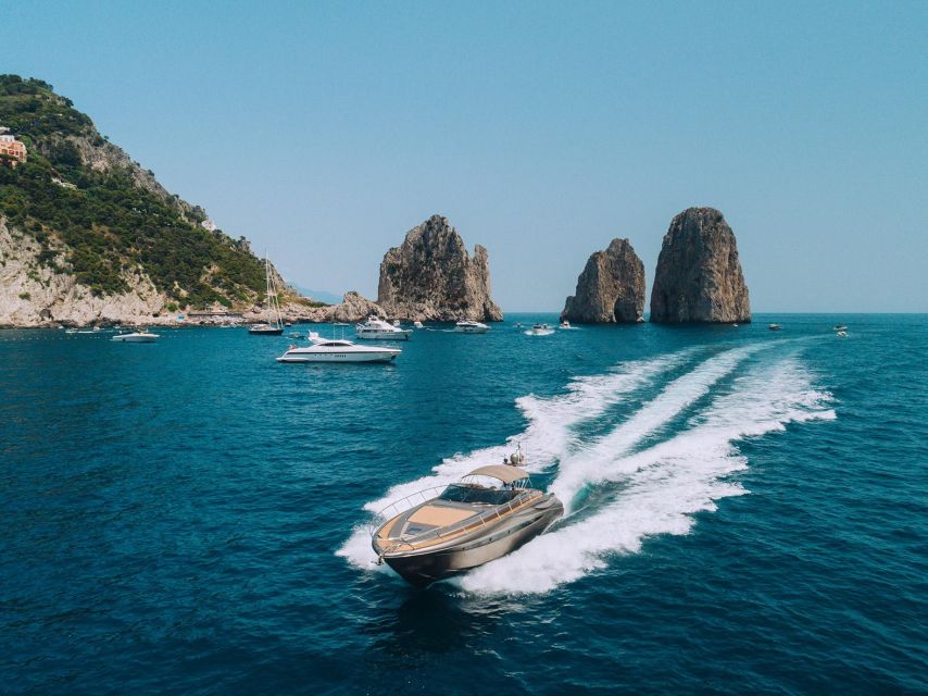 Capri Private Boat Tour From Sorrento on Riva Rivale 52 - Highlights