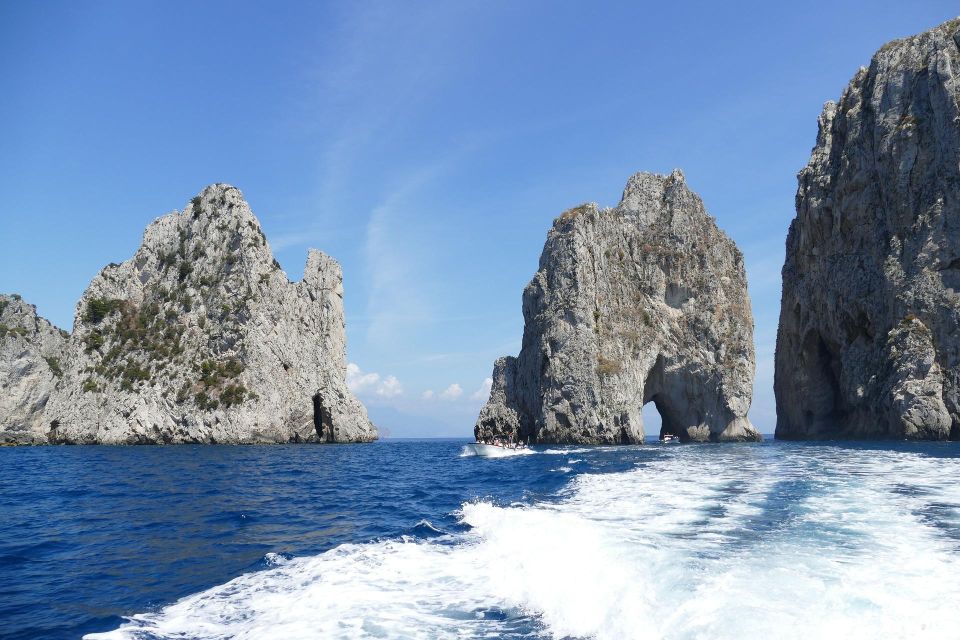 Capri Private Boat Tour From Sorrento on Tornado 38 - Highlights