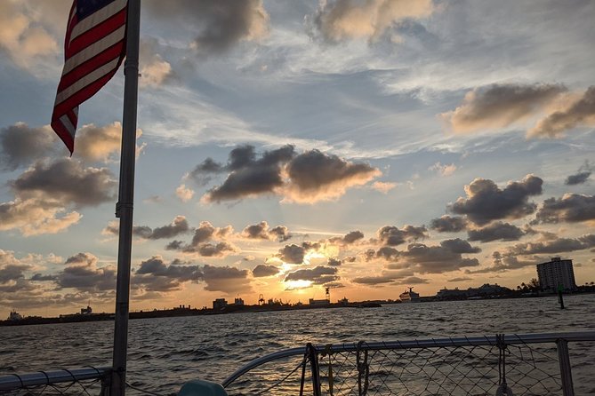 Champagne Sunset Cruise in Ft. Lauderdale - Departure Details