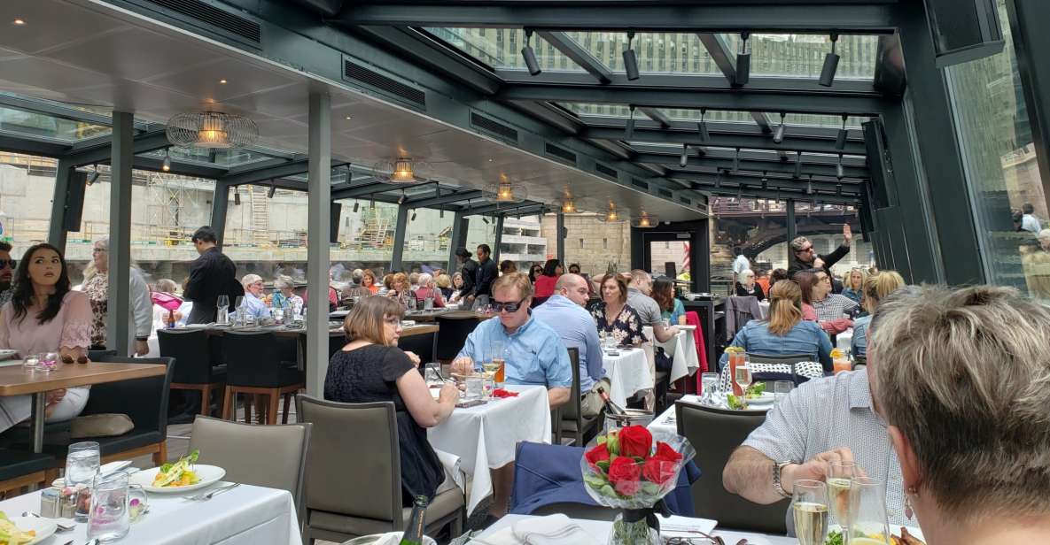 Chicago: Gourmet Brunch, Lunch, or Dinner River Cruise - Explore the Chicago Riverwalk