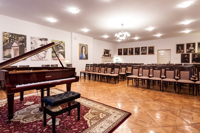 Chopin Piano Concert at Chopin Gallery With a Glass of Wine - Exploring Old Town