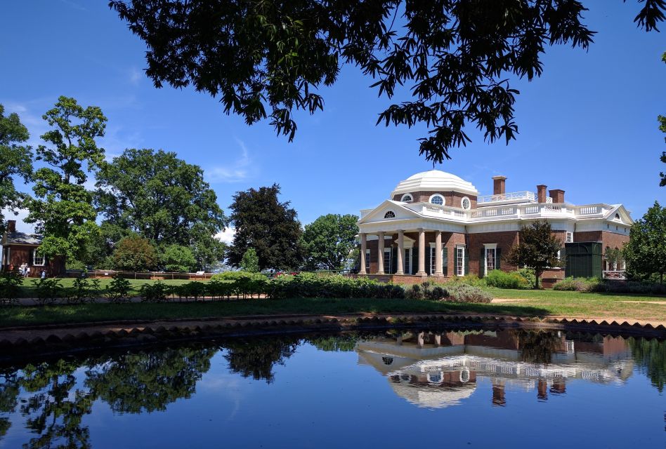 DC: Private Day Trip to Thomas Jefferson's Monticello Estate - Inclusions and Exclusions