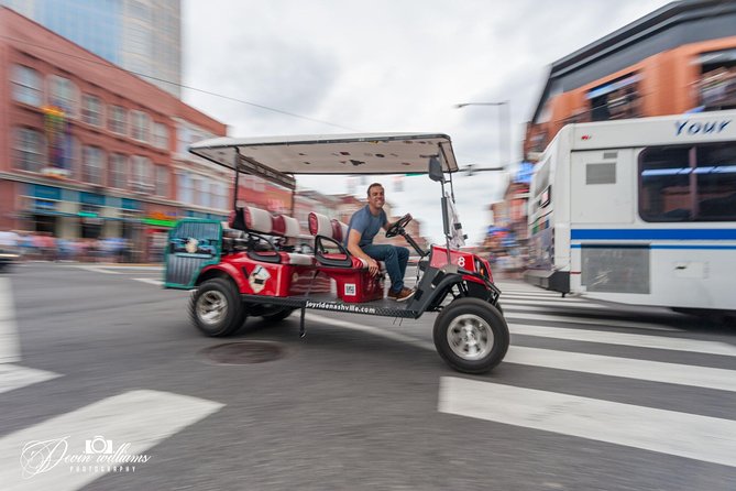 Explore the City of Nashville Sightseeing Tour by Golf Cart - Additional Information
