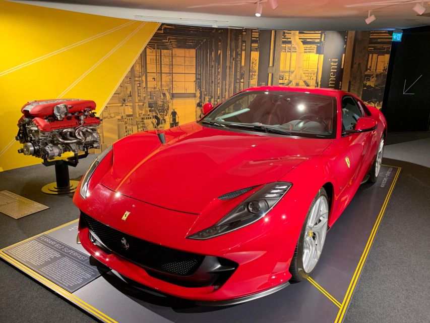 Ferrari Lamborghini Pagani Factories and Museums - Bologna - Inclusions and Important Information