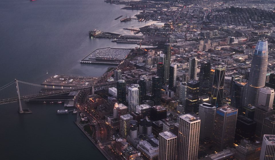 Flight Over San Francisco Night Tour - Experience Highlights