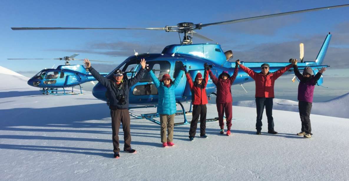 Franz Josef Town: 3-Glacier Helicopter Ride With Landing - Inclusions Provided