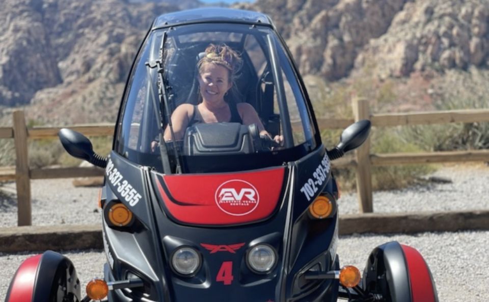 From Las Vegas: Red Rock Electric Car Self Drive Adventure - Exploring Downtown Las Vegas Attractions