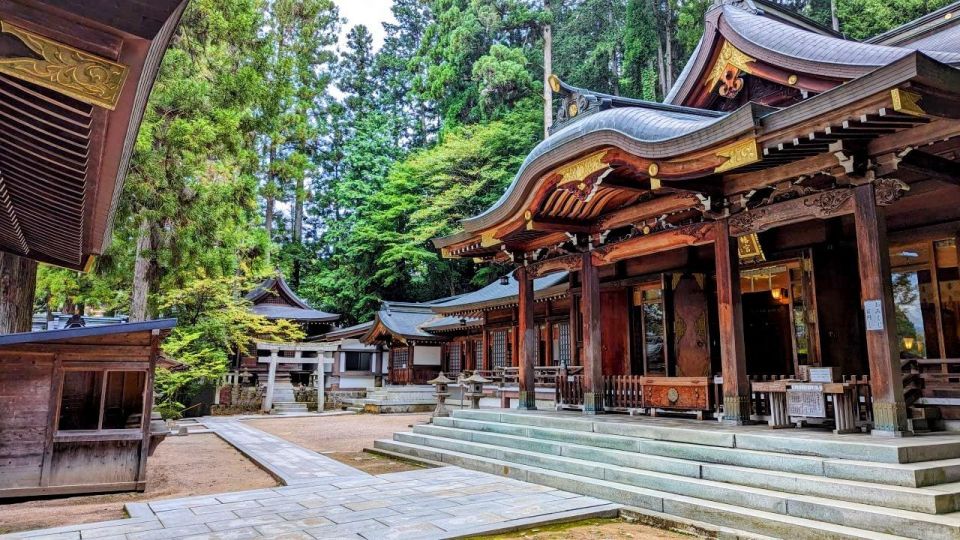 From Takayama: Immerse in Takayamas Rich History and Temple - Sakurayama Hachimangu Shrine Exploration