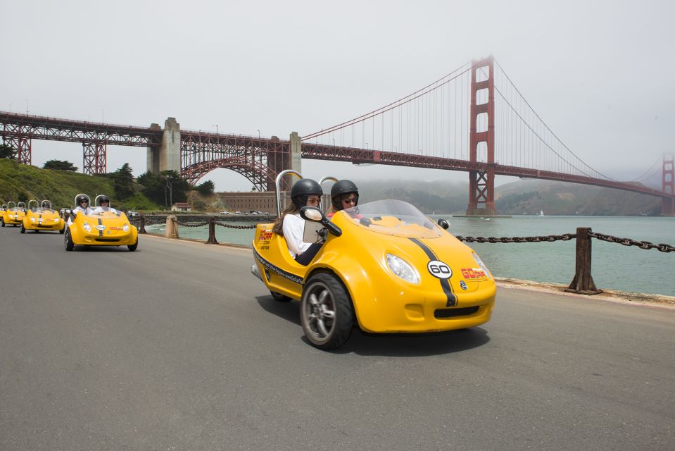 GoCar 3-Hour Tour of San Franciscos Parks and Beaches - Tour Description