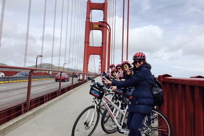 Golden Gate Bridge Guided Bicycle or E-Bike Tour From San Francisco to Sausalito - Customer Feedback