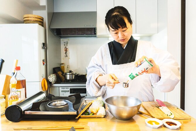 Japanese Cooking Class in Osaka With a Culinary Expert - Personalized and Private Culinary Journey