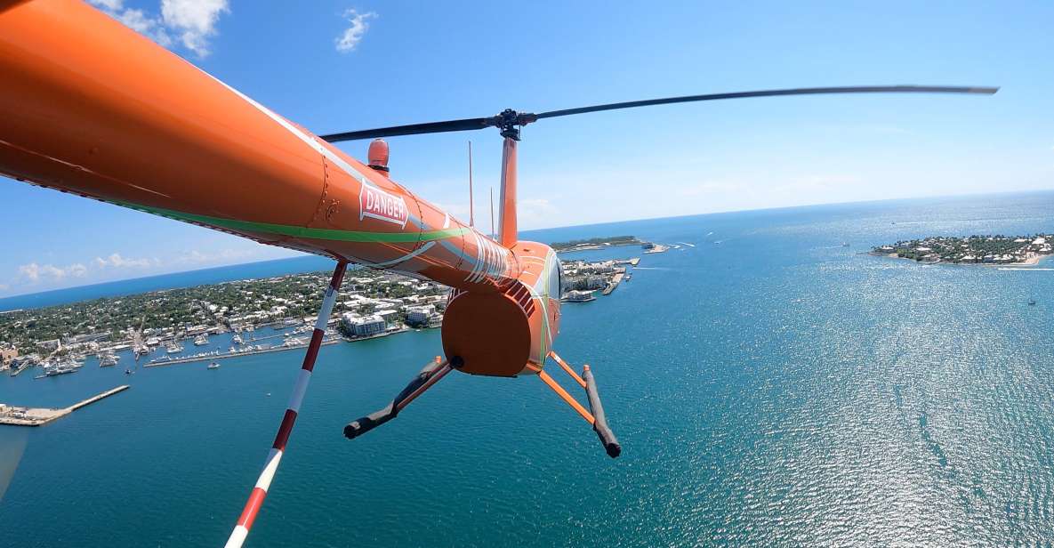Key West: Helicopter Tour, Optional Doors Off - Whats Included in the Tour