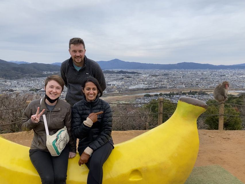 Kyoto: Afternoon Bamboo Forest and Monkey Park Bike Tour - Hiking in Monkey Park