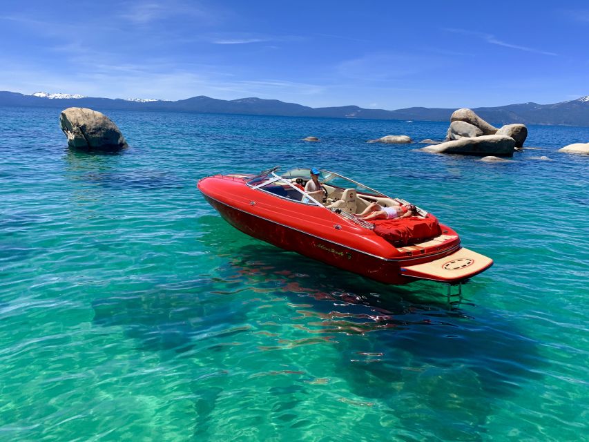 Lake Tahoe: Private Power Boat Charter 4 Hour Tour - Description