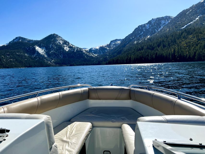 Lake Tahoe: Private Sightseeing Cruise on Lake Tahoe 4 Hours - Inclusions