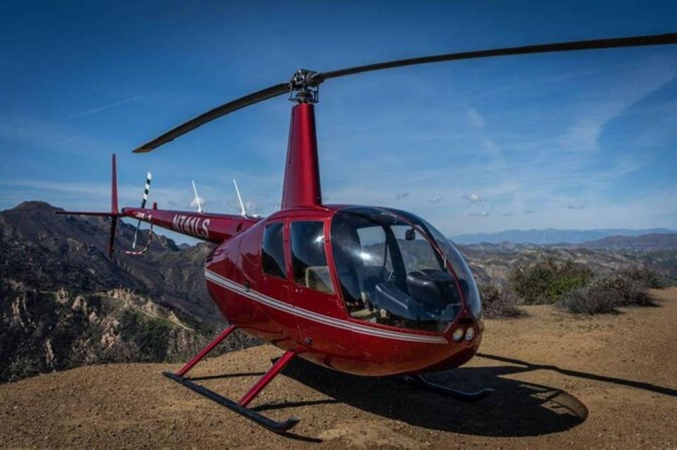 Los Angeles: Malibu Mountain Top Landing Helicopter Tour - Inclusions