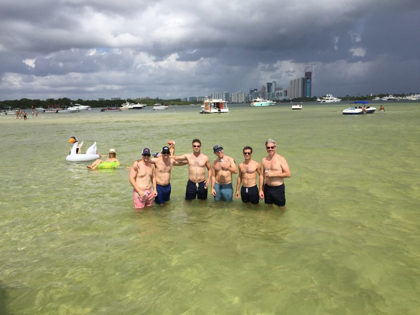 Miami: Private Boat Party at Haulover Sandbar - Inclusions