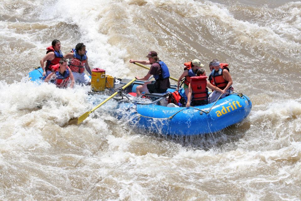Moab Full-Day White Water Rafting Tour in Westwater Canyon - Exclusions