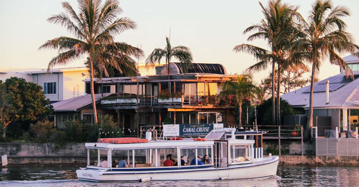 Mooloolaba: Sunshine Coast Sunset Canal Cruise - Description