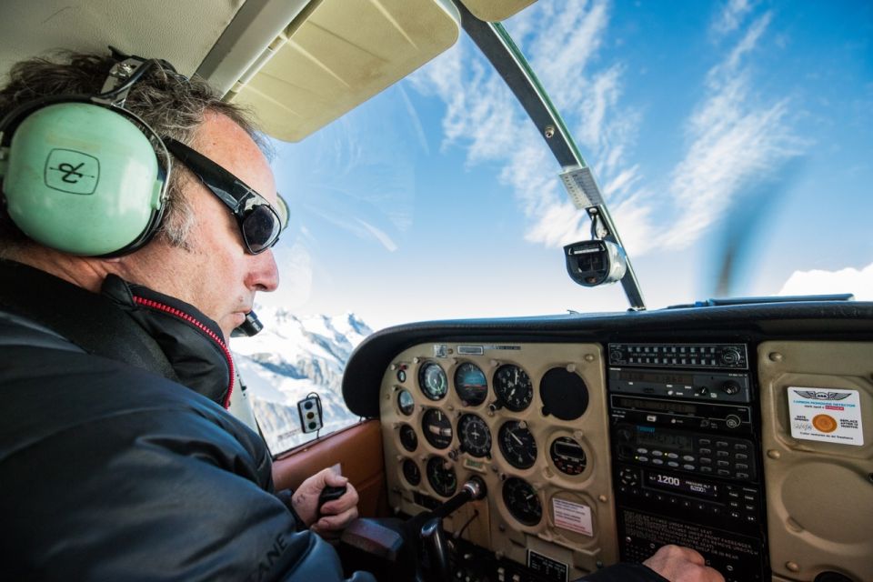Mt Cook: 55-Minute Scenic Flight in Helicopter or Ski Plane - Inclusions