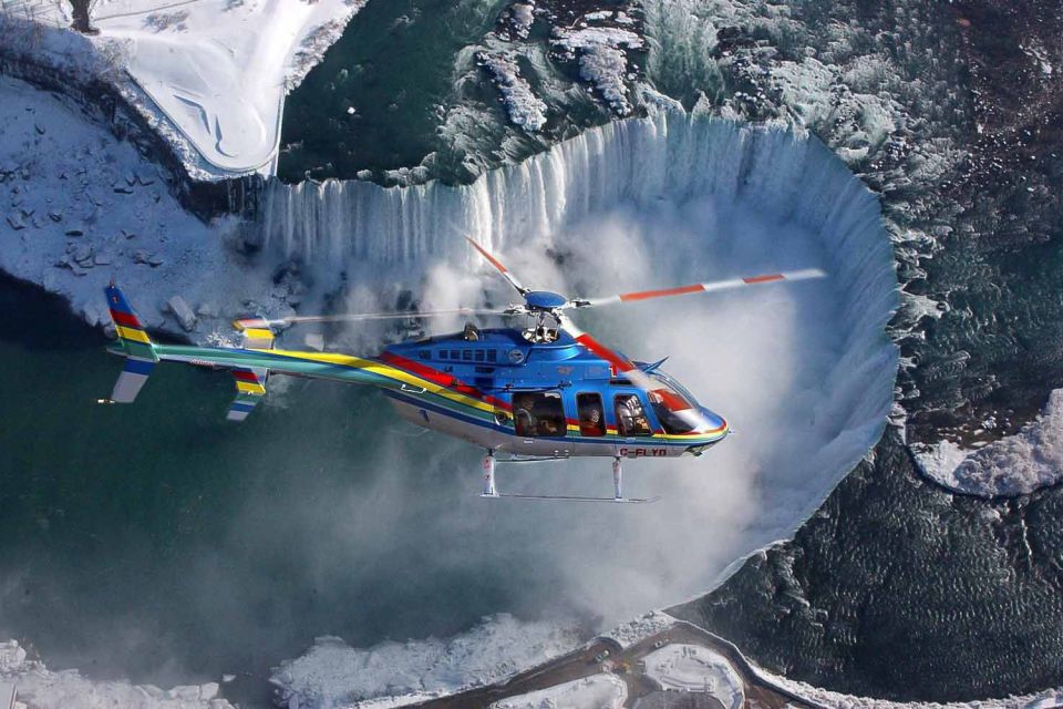Niagara Falls, On: Helicopter Ride With Boat & Skylon Lunch - Voyage To The Falls