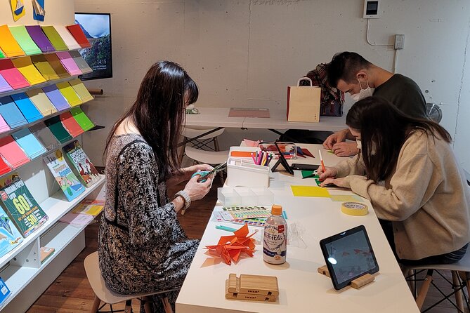 Origami Fun for Families & Beginners in Asakusa - Guided by Tablet Software